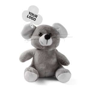Plush toy with logo